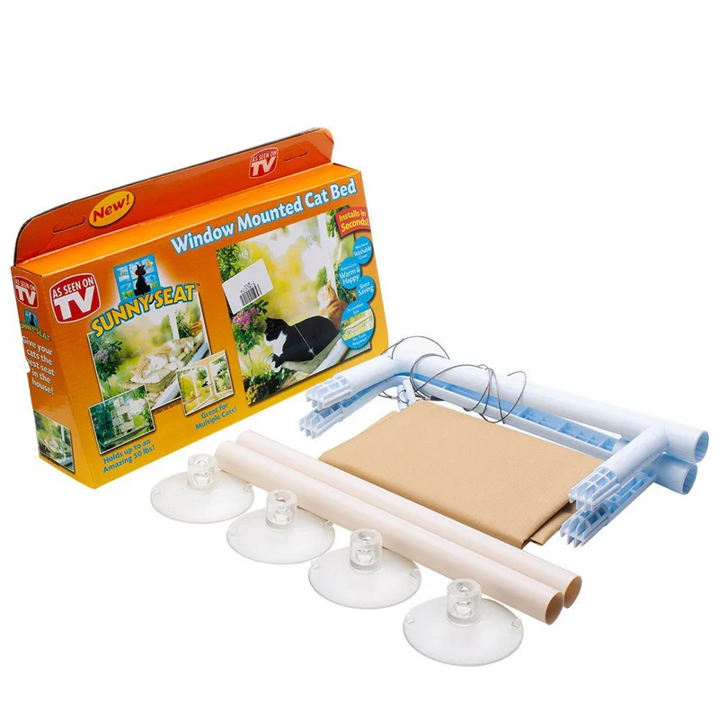 Cat Window Perch Bed with Suction Cups