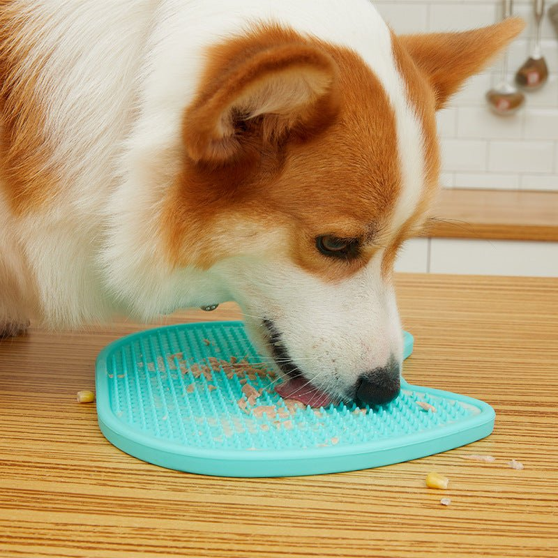 Dog Double-Sided Licking Pad Slow Food Bowl Lick Mat