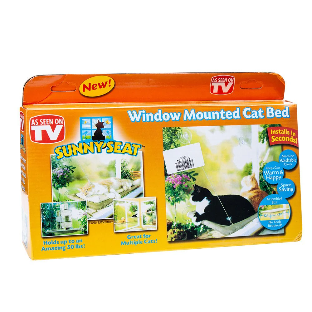 Cat Window Perch Bed with Suction Cups