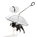 Transparent Adjustable Pet C-Type Umbrella